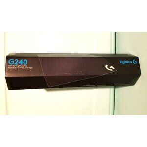 Logitech G240 Cloth Gaming Mouse Pad Black #943000093 NEW IN BOX